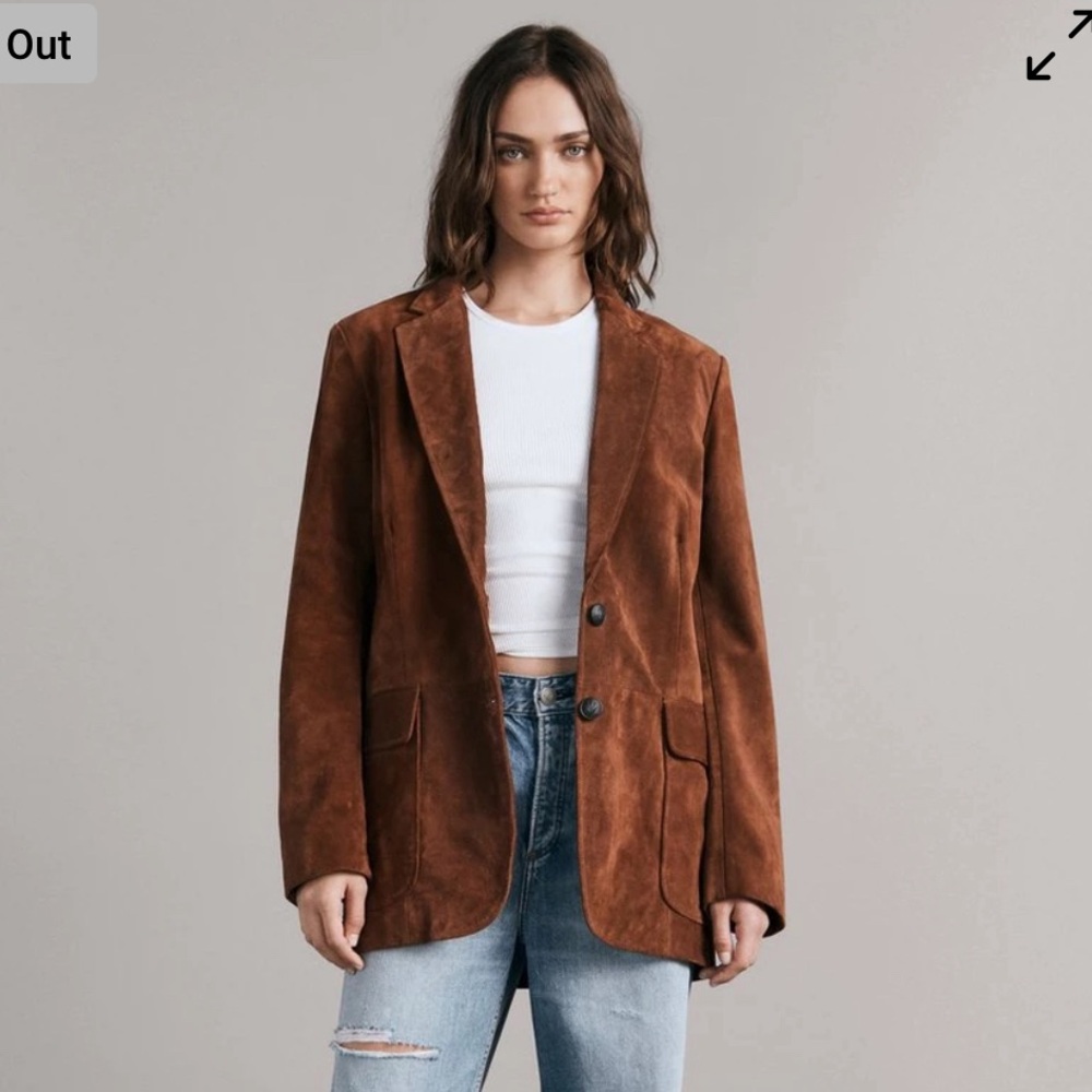 Rag & Bone Cody Suede Blazer
